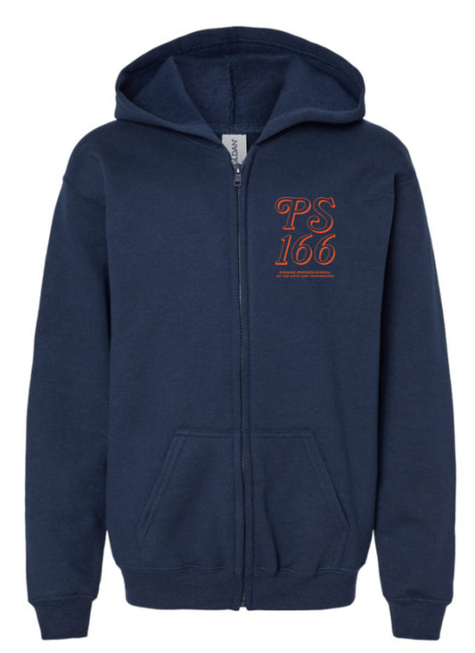 PS166 Zip Up Sweatshirt
